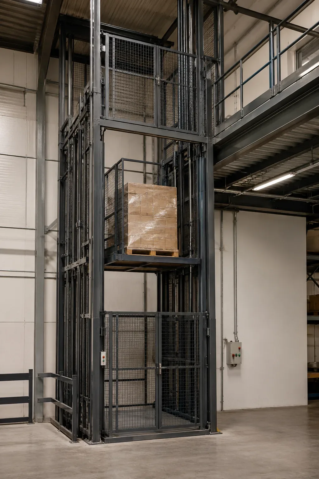 Goods cargo lifts