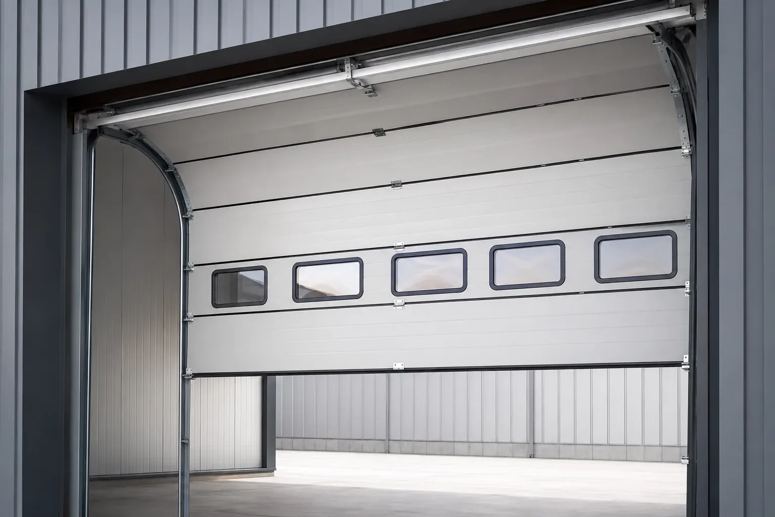 Sectional overhead doors