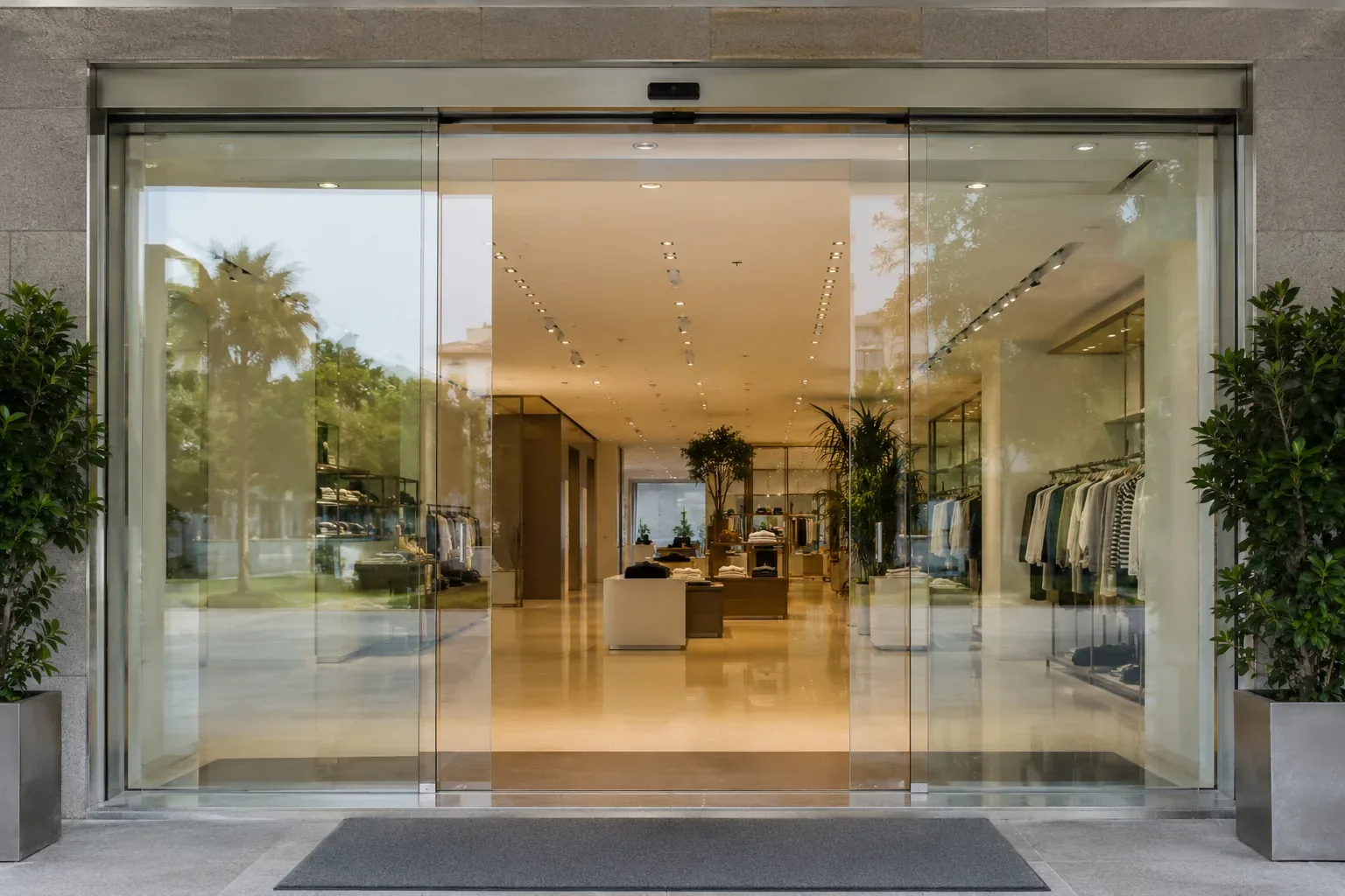 Glass Automatic Door