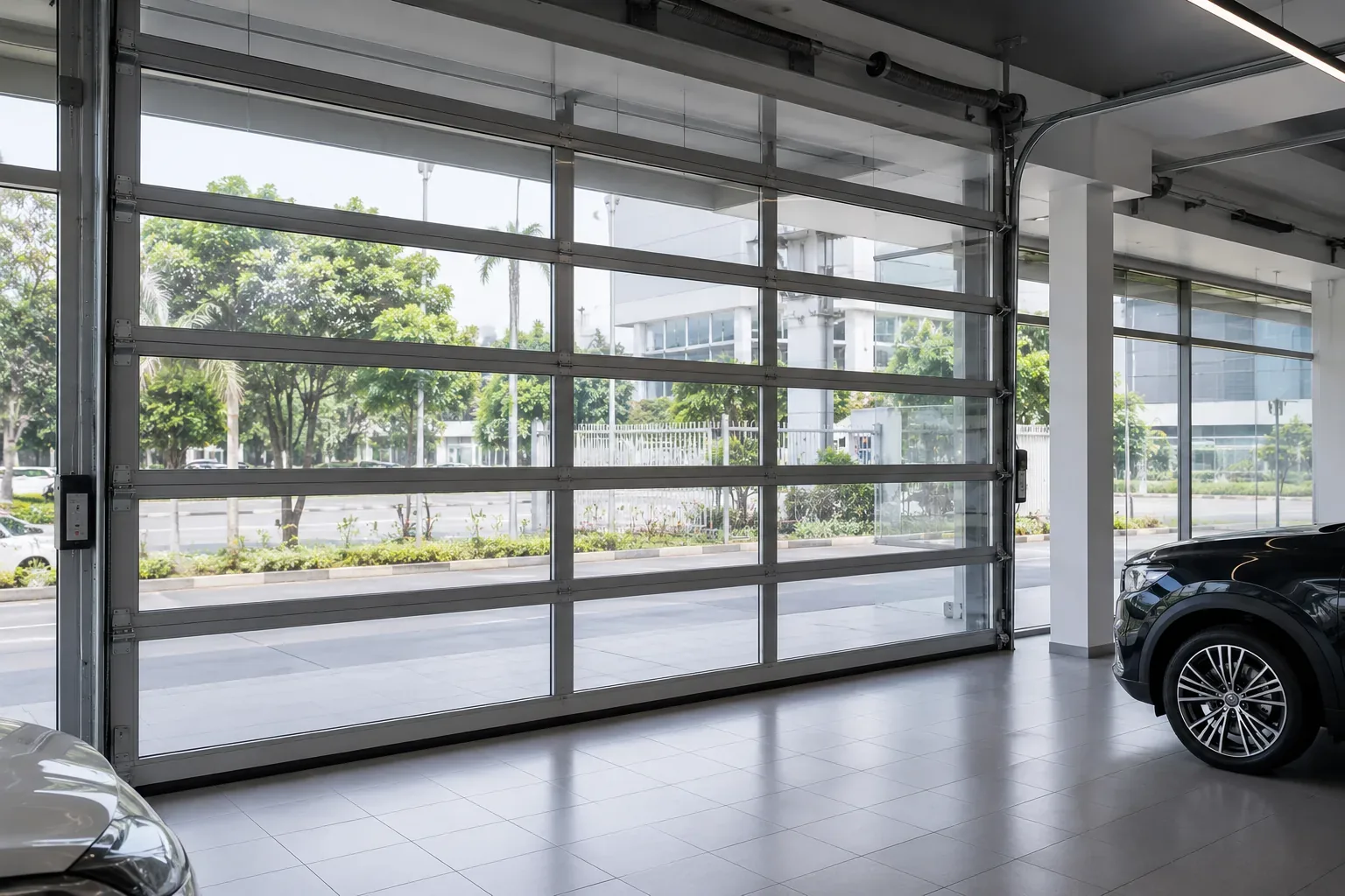 Glazed Sectional Door