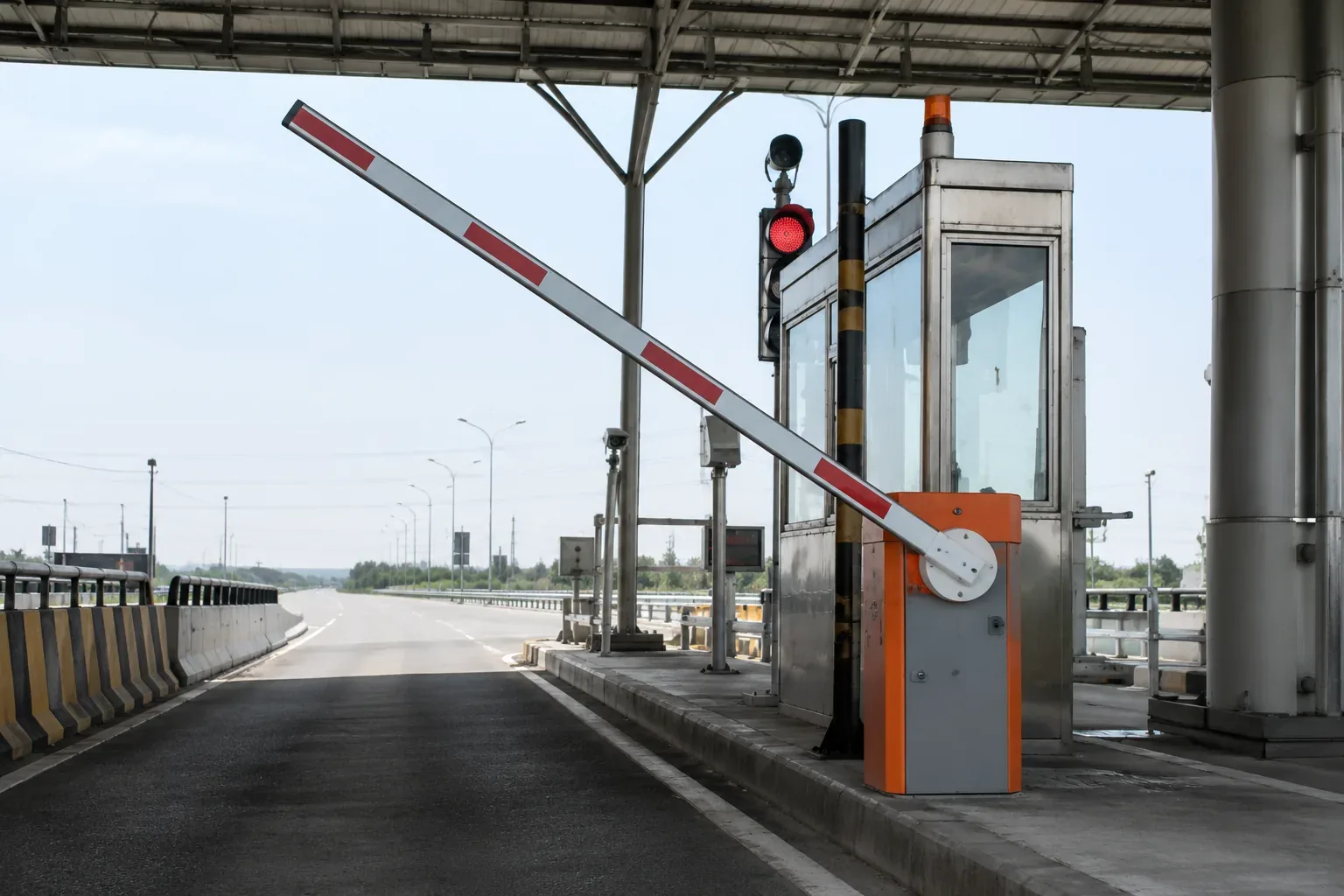 Toll Plaza Boom Barrier